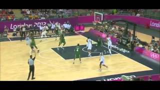 Carmelo Anthony  37 Points in 14 Minutes with Nigeria [upl. by Anait]