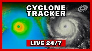 LIVE NOW  Cyclone Remal and Typhoon Ewiniar AghonPH  Cyclone Tracker [upl. by Thomey]