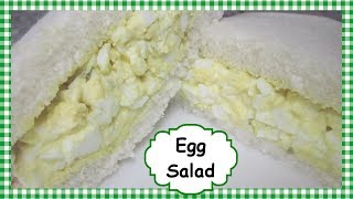 How To Make PERFECT EGG SALAD  Classic Egg Salad Sandwich Recipe [upl. by Rosel]