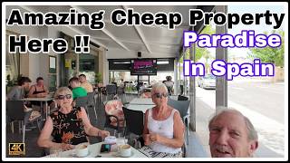 pinar de campverde  cheap property 🏡Pilar De La Horadadawalking tourjuly 2024 Costa Blanca [upl. by Harley]