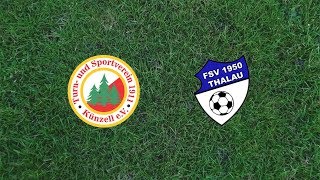 Gruppenliga Fulda TSV Künzell  FSV Thalau Im Video [upl. by Noiramed]