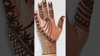 Very Simple Beautiful VVV Alphabet mehndi designmehndi মেহেন্দি arabicmehndi henna মেহেদি [upl. by Izmar639]