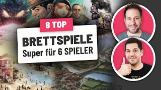 Richtig coole Brettspiele für 6 und mehr Spieler 🤩 Zuschauertipps [upl. by Etnovahs306]