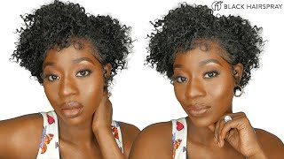 Sensationnel Shear Muse Synthetic Lace Front Edge Wig  Brynn ftBlackhairspraycom [upl. by Settle]