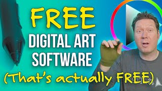 The Best FREE Digital Art Software That is Worth Using Windows Mac Android amp Linux🎨 [upl. by Etnuaed]