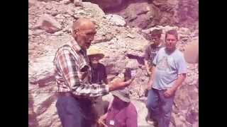 The days first find of smoky quartz by Frank Perham Pegmatite mining in Maine [upl. by Nylkcaj]