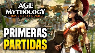 AGE of MYTHOLOGY RETOLD 🌩️😈 PRIMERAS PARTIDAS [upl. by Aretahs]