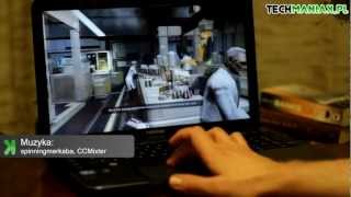 Wideo test i recenzja laptopa Toshiba Satellite L855  techManiaKpl [upl. by Griz]