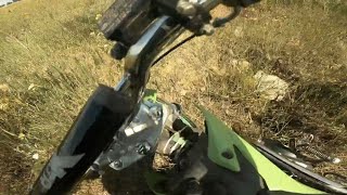 wywaliłem się crossem xtr 125 [upl. by Danita]