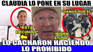 SE LO ADVIRITERON POR ANDAR DE METICHE ¡EXPULSAN A KEN SALAZAR ¡CLAUDIA DIO ORDEN EN EL AEROPUETO [upl. by Gnilsia]