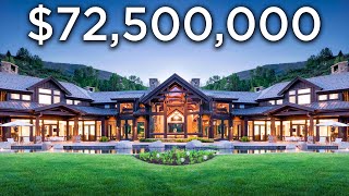 Inside The MOST EXPENSIVE Home ever sold in Colorado  Mansion Tour [upl. by Lesab221]