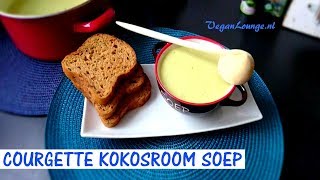 COURGETTE🥒 KOKOSROOM SOEP 🥘MET CITROENSAP🍋 [upl. by Enaz]