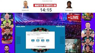 Live Darts World Seniors Championship Darts Live Stream [upl. by Etnomal14]