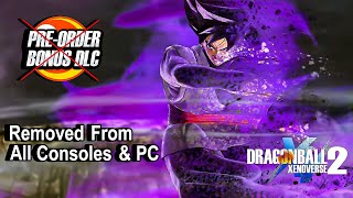 Xenoverse 2 Pre Order DLC Removed From All Consoles amp PC [upl. by Euqinomod128]