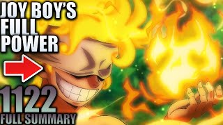 JOY BOYS FULL POWER REVEALED Beyond Yonko  One Piece Chapter 1122 Spoilers [upl. by Chladek373]