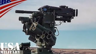 Mk 19 Grenade Launcher Remote Weapon Station RWS  IAV Stryker [upl. by Aidnis992]