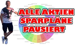 💸 Alle Aktiensparpläne pausiert 💸 [upl. by Ahsienek773]