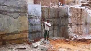 Visit to Lapidus Golden Crystal and Azurite quarries Brazil [upl. by Seuguh]