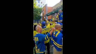 2019 Gula Väggen  Hockeyfansen framför bästa quotStad i ljusquot någonsin i Bratislava [upl. by Hgielrak]