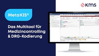 MetaKIS®  Das Multitool für Medizincontrolling amp DRGKodierung [upl. by Frieda525]