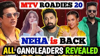 Mtv Roadies Season 20 All Confirmed Gangleaders Revealed [upl. by Nob]