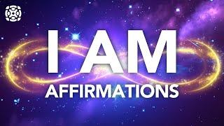 I AM Affirmations Meditation While you SLEEP for Confidence Success Wealth amp Health [upl. by Goggin]