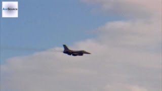 F16 Fighting Falcon Bombing amp Strafing Range [upl. by Soutor]