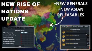 NEW Rise of nations ASIAN RELEASABLES UPDATE Roblox [upl. by Flora]