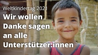 Weltkindertag 2021 – Wir sagen Danke 💚 [upl. by Sialac]