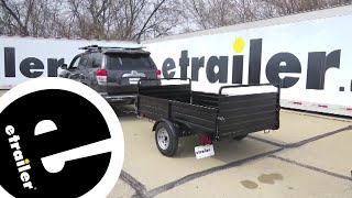 etrailer  Breaking Down the Detail K2 Mighty Multi AFrame Utility Trailer [upl. by Islean]