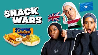 Rating Somali Sudanese amp British Snacks  Snack Wars [upl. by Xantha356]