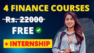 ये 4 FREE Finance Courses करो और Internship पाओ JP Morgan मे  IIM Courses [upl. by Annairdua]