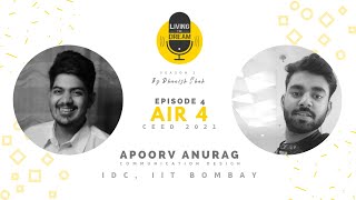 Episode 4 Part 2  Apoorv Anurag  AIR 4 CEED 2021  Living the Dream Season 2 [upl. by Accalia]