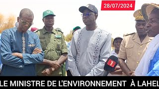 REDES A LAHEL LARRIVÉE DU MINISTRE DE LENVIRONNEMENT MR DAOUDA NGOM [upl. by Ayak]