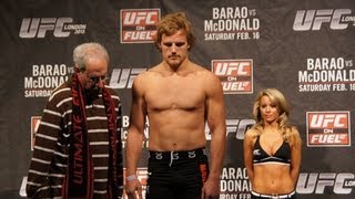 Gunnar Nelson Weighin Video for UFC on Fuel 7 [upl. by Cristobal]