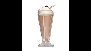 Chocolate Milkshake Cardboard Cutout [upl. by Onitselec]