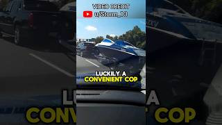 Entitled Driver Gets Sweet Instant Karma  Convenient Cop Justice [upl. by Siegler]