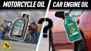 Motorcycle Oil vs Car Oil  Whats the Difference  TwistedThrottlecom [upl. by Adieno346]