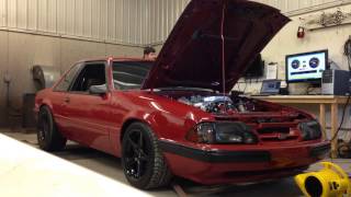 Supercharged Mustang 50 Dyno Vortech V1 S Trim [upl. by Cy]