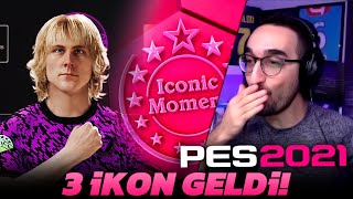 TAM ÜÇ TANE İKON GELDİ GUNIT YENİ TRANSFERLER  PES 2021 TOP AÇILIMI [upl. by Emia779]