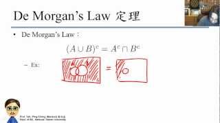 台大電機 Prof 葉丙成 機率與統計 Part 1A [upl. by Anelehs222]