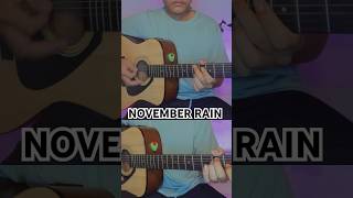 NOVEMBER RAIN coverakustikgitar novemberrain guitar [upl. by Efron215]