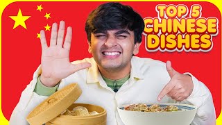 Trying Top 5 Chinese Food [upl. by Wardlaw]