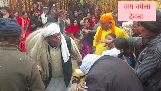 नगेला देवता बजीरा जखोली रुद्रप्रयाग nagela devta yagya bajeera  pahadbatin [upl. by Suh]