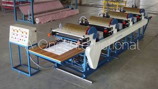 FlexoGraphic Printing machine Bag to Bag  A ONE INTERNATIONAL [upl. by Daryl]