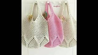 Bolsos tejidos en crochet [upl. by Tace]