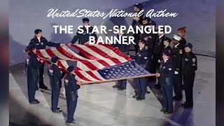 The StarSpangled Banner at the Salt Lake City 2002 Olympic Games Post 911 [upl. by Melvina]