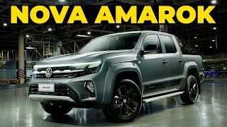 NOVA VOLKSWAGEN AMAROK 2025 REVELADA [upl. by Alemat]