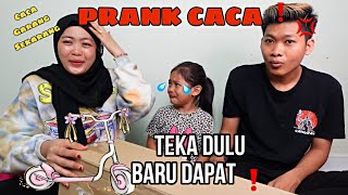 PRANK ❗️CACA KENE TEKA APA YANG ADA DALAM KOTAK 🤣‼️ [upl. by Oulman]