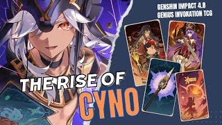 Mihoyo FINALLY buff Cyno in game  Dehya Chevreuse Cyno overloaded deck w guide  Genshin TCG 48 [upl. by Neirrad]